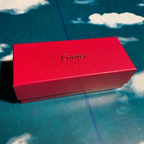 Cartier Rectangle Frame Rimless Glasses - Picture 6 of 7